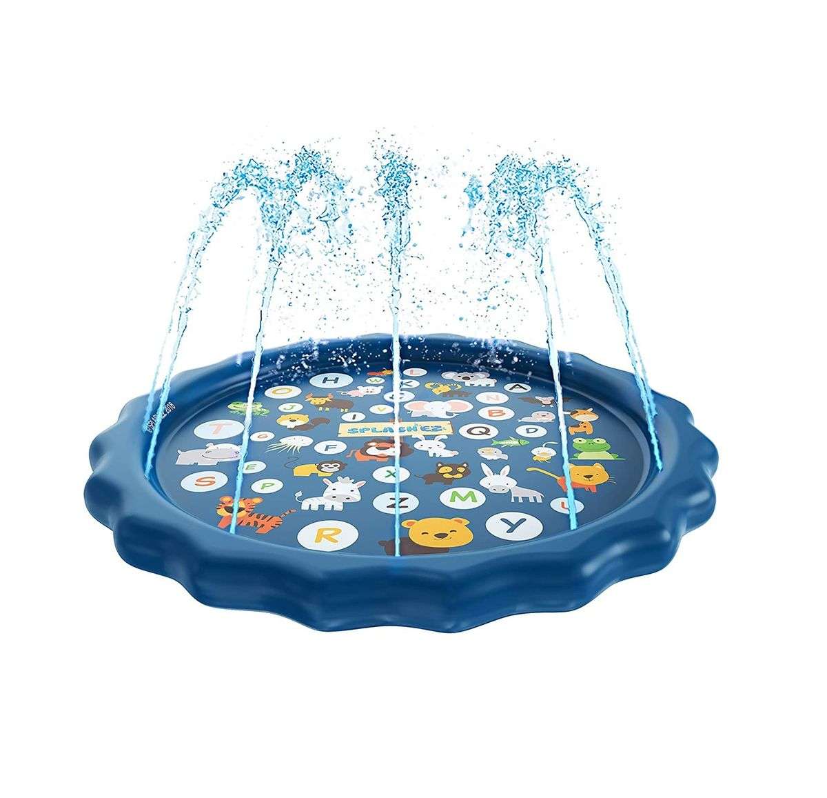 Kiddies Spray & Splash Sprinkler Inflatable Pool-170cm| Outdoor Play Pool