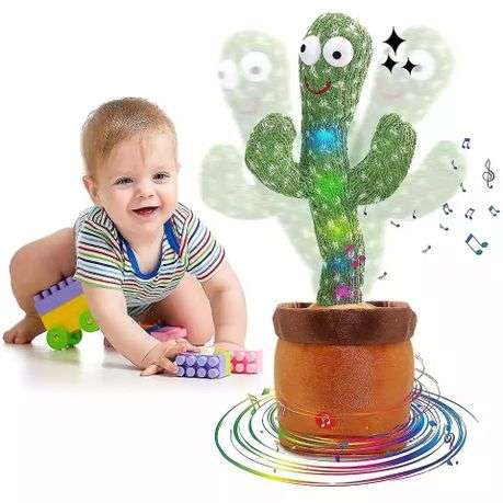 Cactus Toy - Electronic Vibration Dancing Talking Repeat Twisting Singing