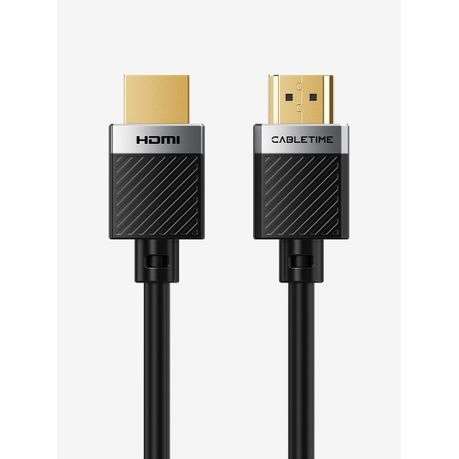 Cabletime - 4K 60Hz HDMI High-Speed Cable - 1.5 Meter -18Gbps Bandwidth - Cabletime - 4K 60Hz HDM...