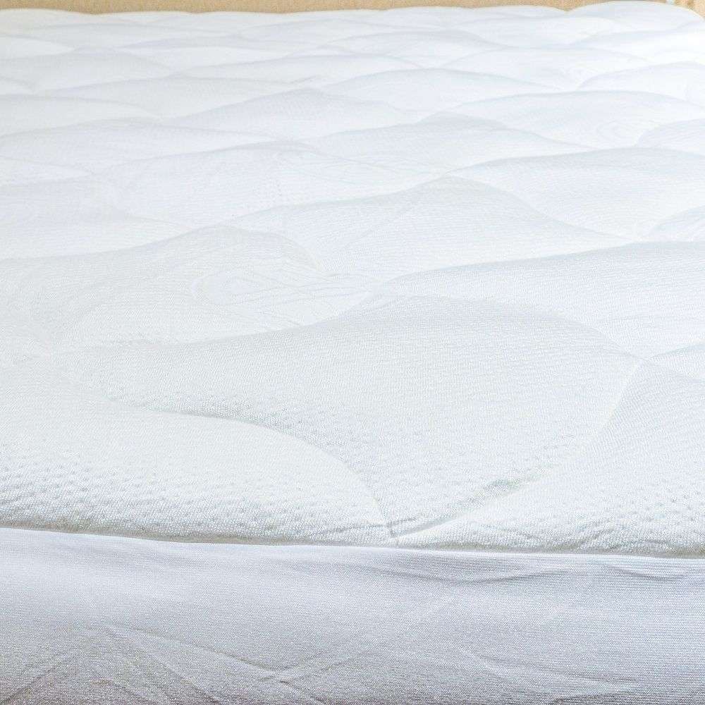 Jack Brown Luxury Queen Size Bamboo Plush Mattress Topper (SECOND HAND)