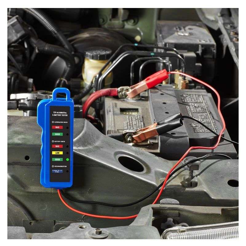 12v alternator & battery tester