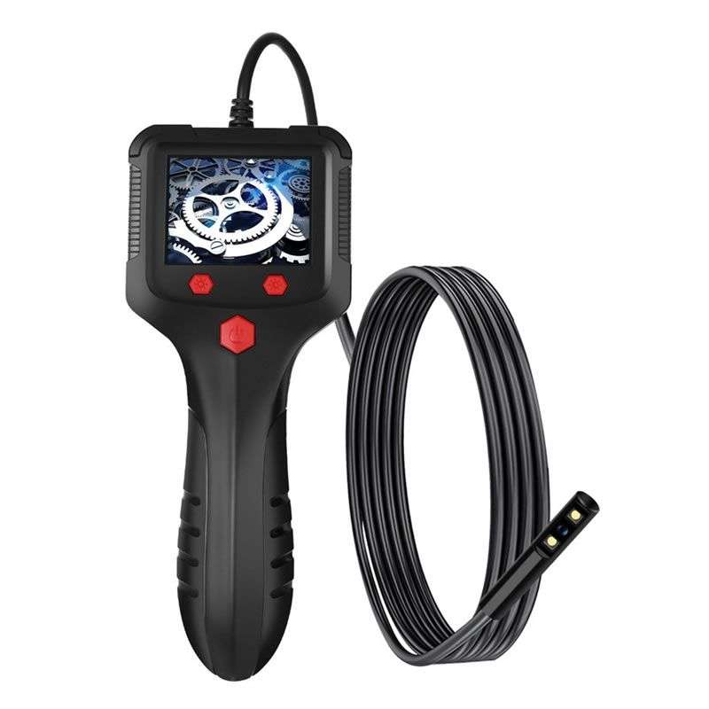 Endoscope Camera with 5m cable camera Handheld 2.4inch IPS Screen 5.0MP Night Vision IP68 Waterproof