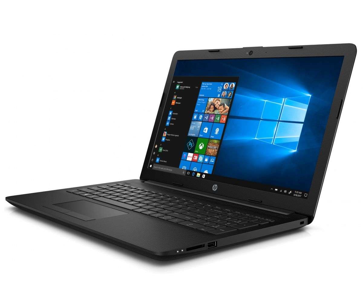HP 15 Intel® Core i3 8th Gen 15-da0041ni 15.6` HD Laptop in Jet Black