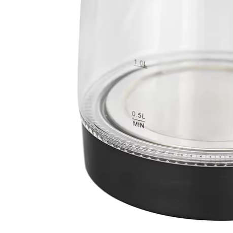Borosilicate Glass 2L Kettle with Temperature Control for Easy Serving