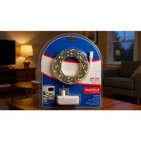 Eurolux - Cool White 2m DIY LED Strip - Eurolux - Cool White 2m DIY LED Strip
