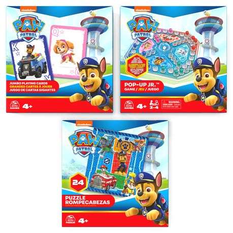 Paw Patrol - 3Pk Bundle Game - Paw Patrol - 3Pk Bundle Game
