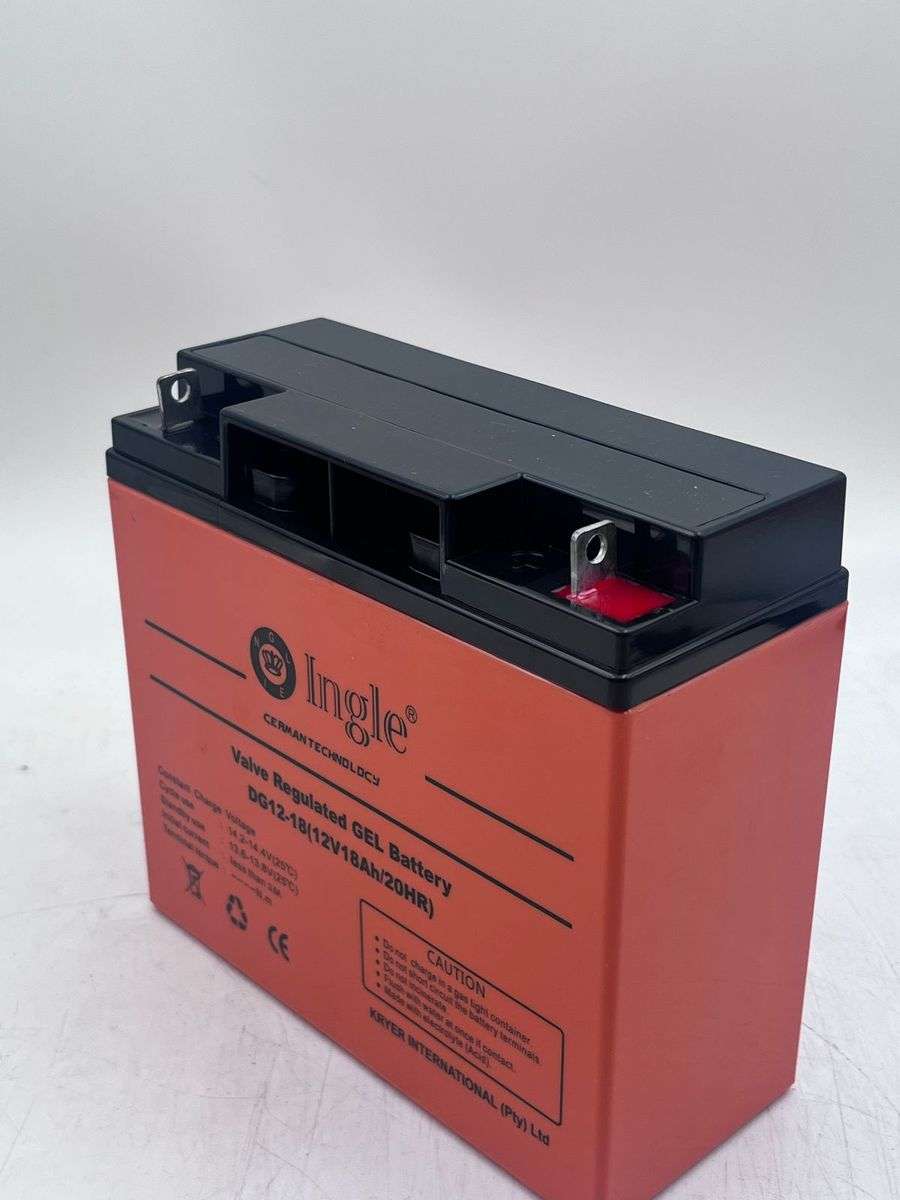 12V 18Ah Gel Battery - Long-Lasting Maintenance-Free Power Solution