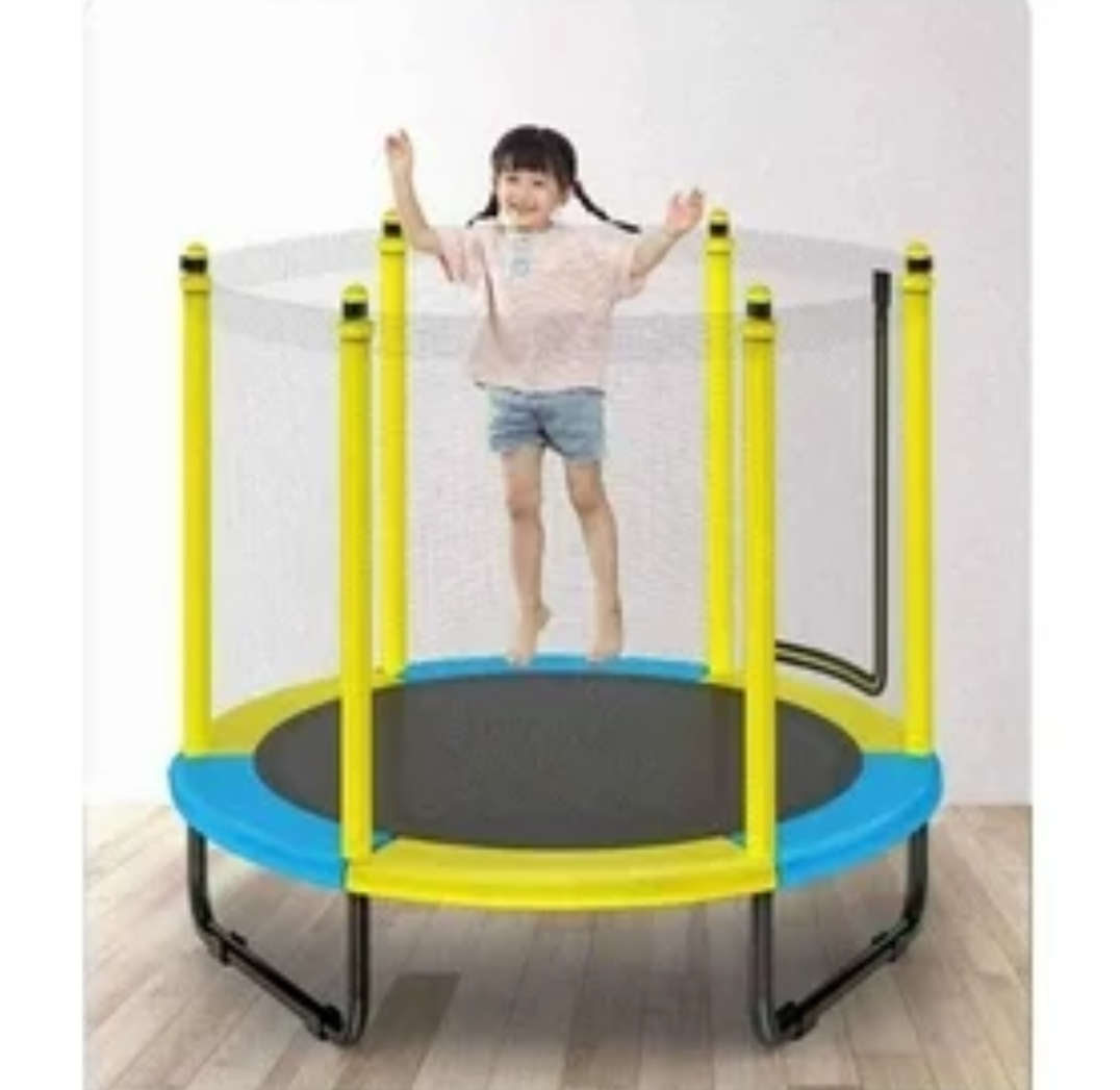 1.4M Kid's Trampoline With Protective Cover