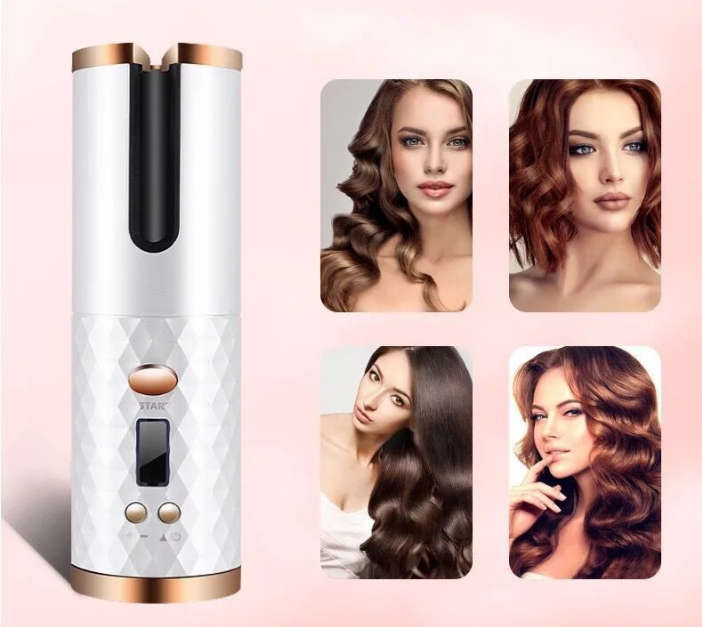 Andowl Automatic Curling Iron, Hair Curling Iron for Hair Styling