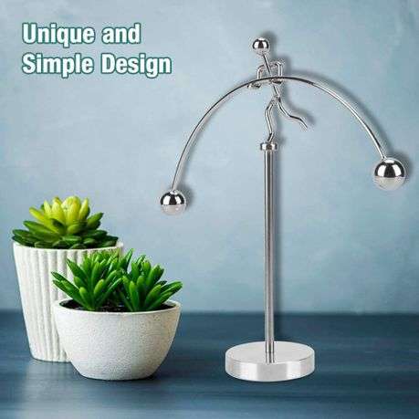Decorative Figurine Accent for Home, Office or Display Shelves  Physics Weightlifter...