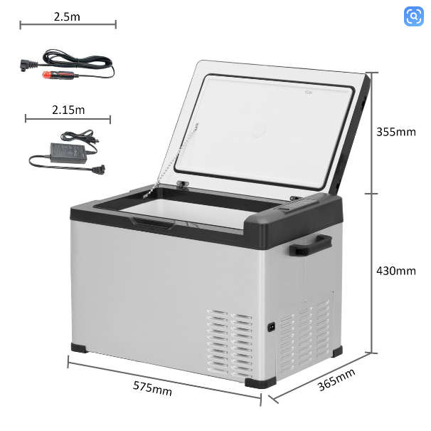 Alpicool 40L Portable Refrigerator Car Freezer Car Fridge