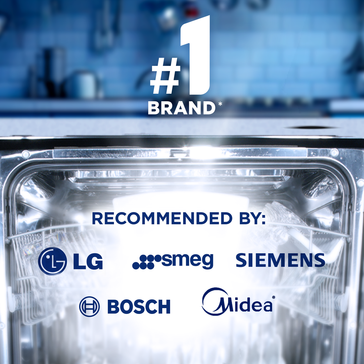 Finish 100's Auto Dishwashing All In One Max Tablets, Regular