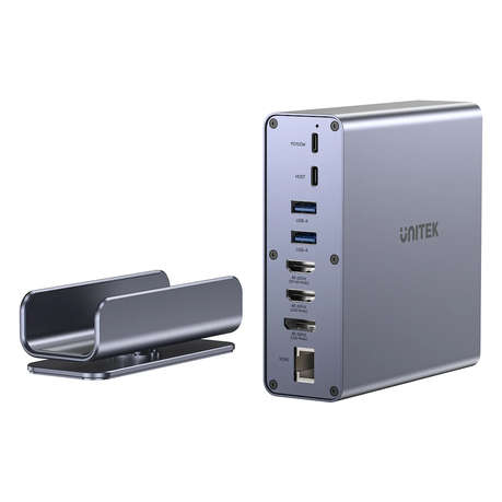 Unitek - 15in1 Triple 4K Universal Displaylink Port Replicator Supporting MST - Unitek - 15in1 Tr...
