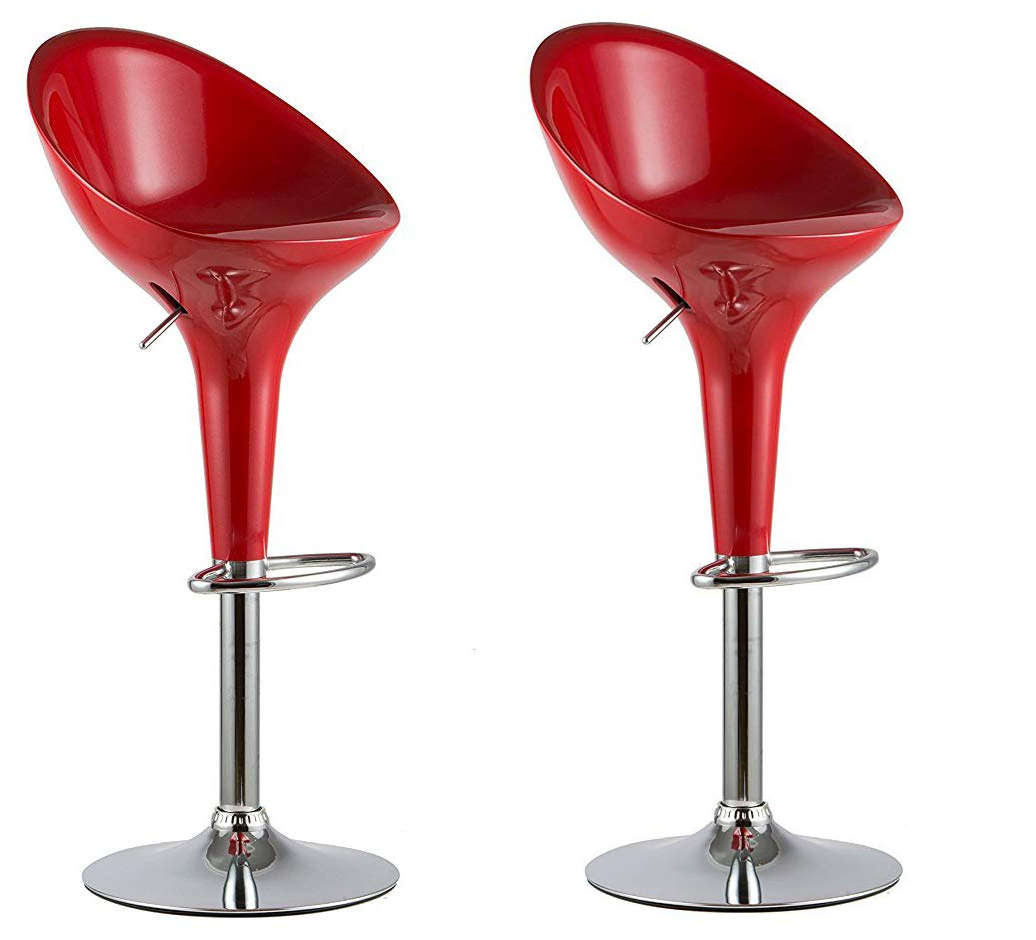 Bar Stools / Kitchen Counter Breakfast Chairs-ABS - Pack of 2 