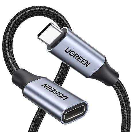 Ugreen - Type-C 3.1 Gen2 Extension Cable - 10Gbps, PD 100W (1m) - Ugreen - Type-C 3.1 Gen2 Extens...