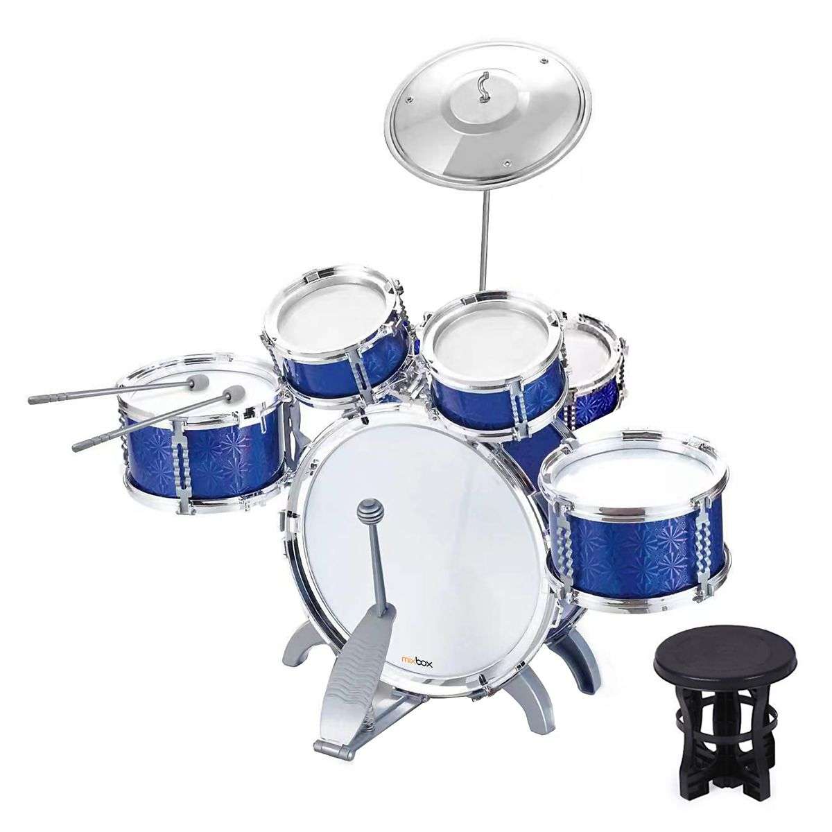 Children Kids Toy Jazz Drum Play Set