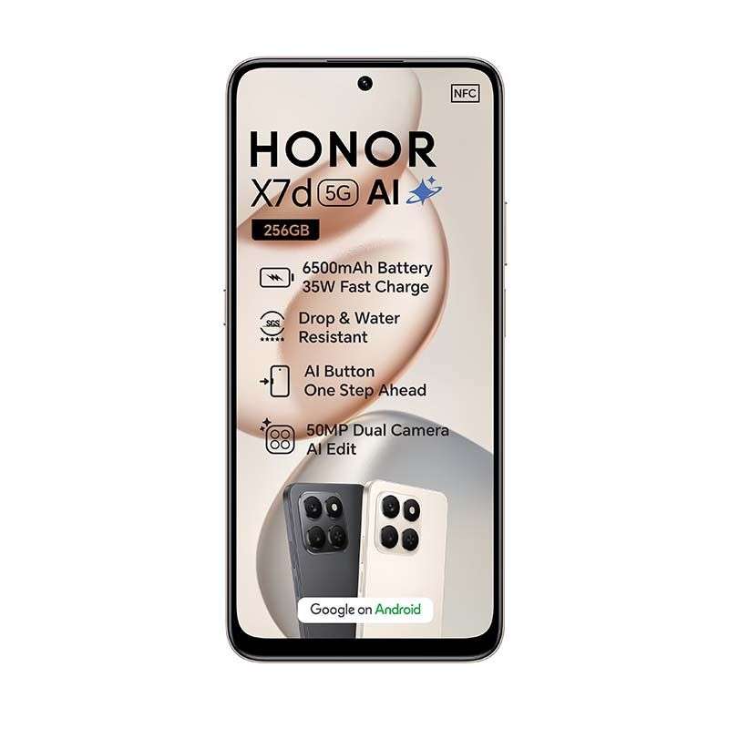 HONOR X7D 5G 256GB Dual Sim - Desert Gold