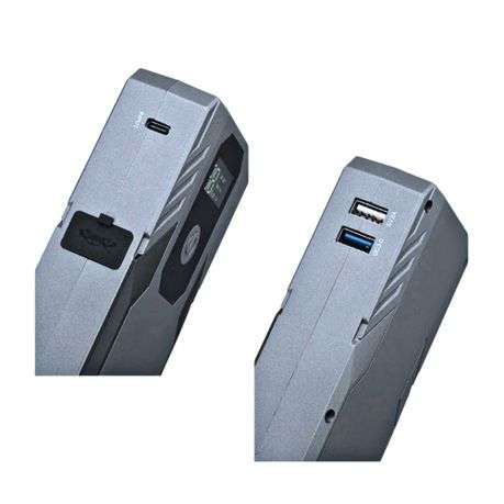 2000A 14800Mah Portable Jump Car starter Kit With Work Gloves & Carry Case