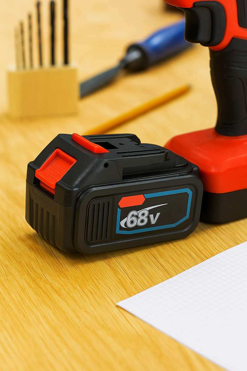 68V Power Tool Battery - Li-ion Battery for Cordless Drill Kit
