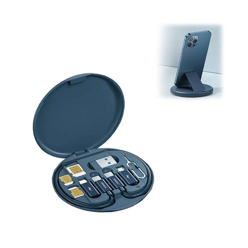 Multifunction fast data cable charging stand set