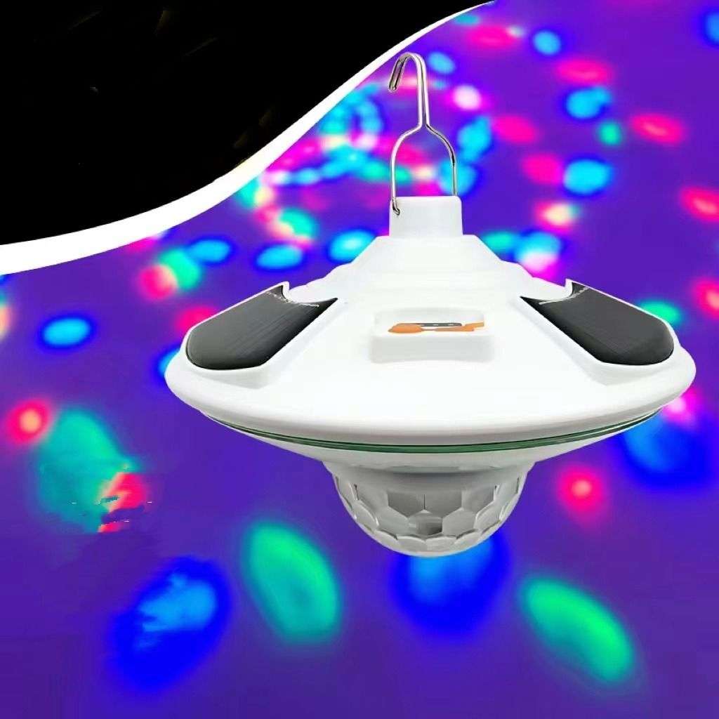 Solar Powered Multifunctional Hook Stage Light- SD