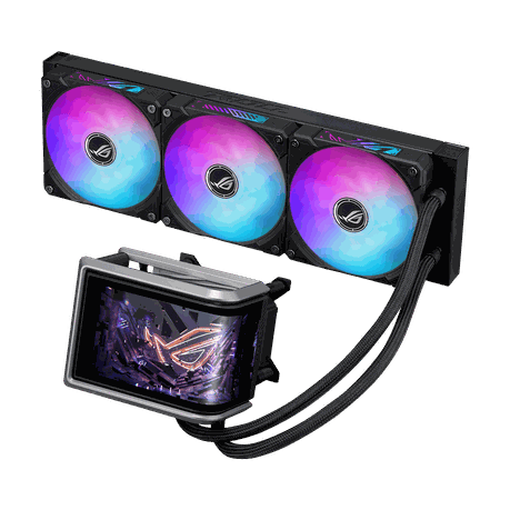 Asus - ROG Ryuo IV 360 ARGB Liquid CPU Cooler - Asus - ROG Ryuo IV 360 ARGB Liquid CPU Cooler