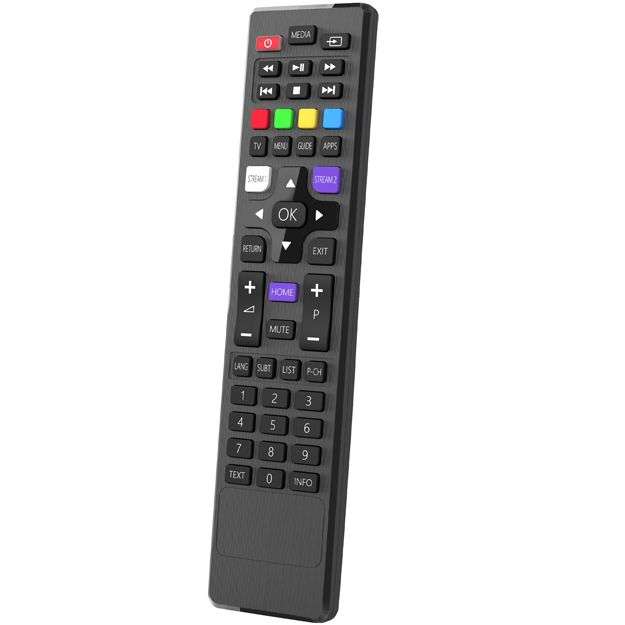 Hisense Universal TV Remote For Hisense TVs (SRP4050) - Black