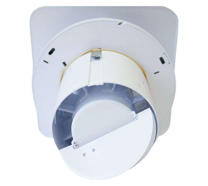 Expelair Contour Extractor 100mm Square Axial Fan