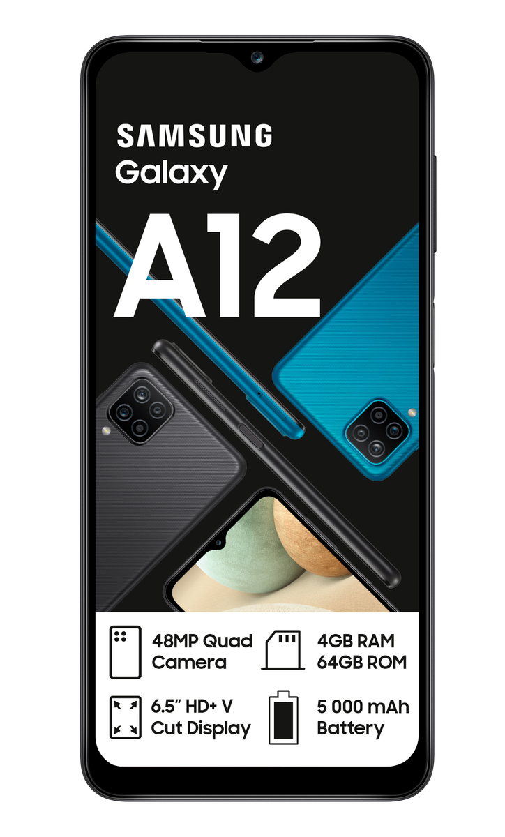 Samsung Galaxy A12 Dual SIM - 64GB