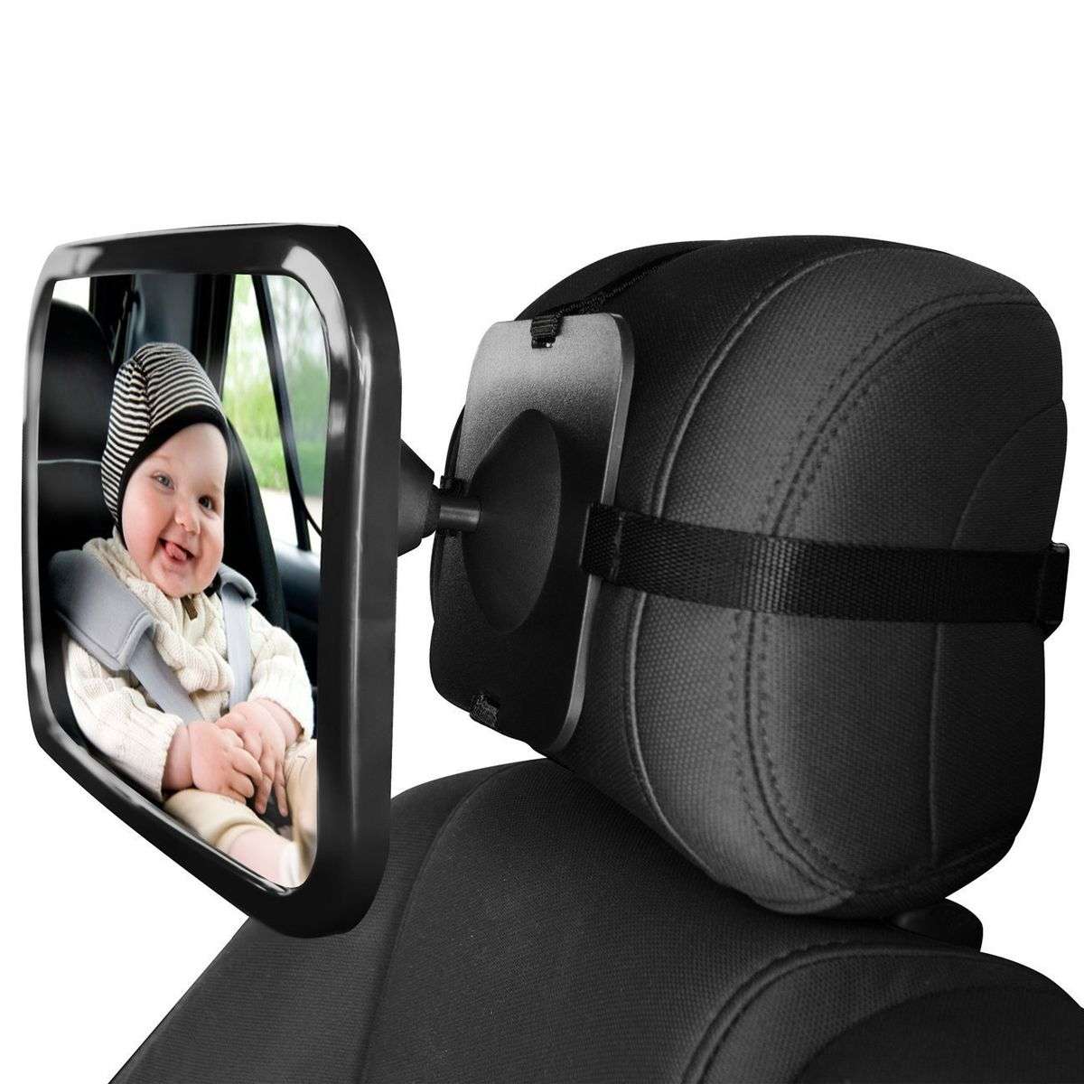 Rearview mirror 360° rotating  car baby rearview mirror