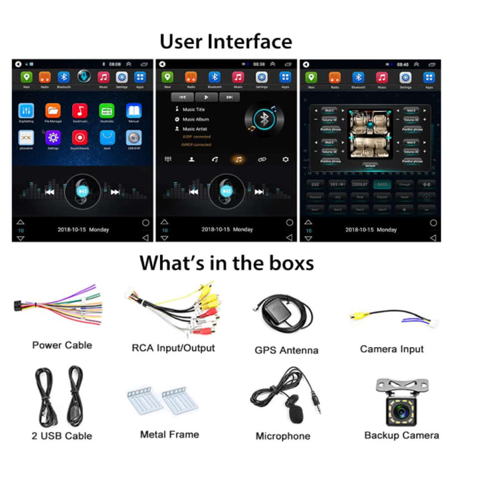 10 Inch Touch Screen Car Radio Mp5 Player