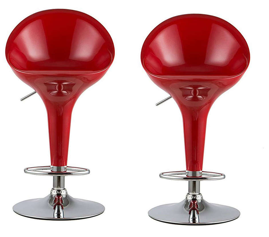 Bar Stools / Kitchen Counter Breakfast Chairs-ABS - Pack of 2 