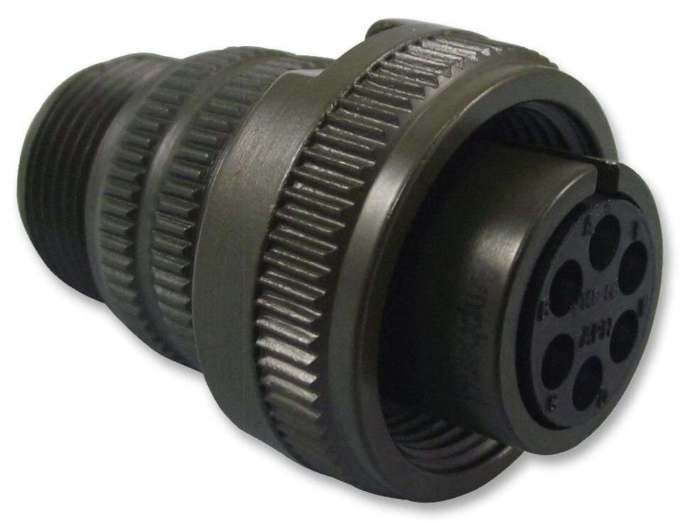 Amphenol (MS3106A-22-14S) Circular Connector, 19 Contacts, Solder Socket