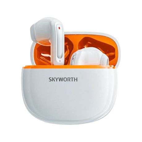 SKYWORTH - SEP006 - Wireless Sweatproof Earbuds With Low - Latency Audio - Orange