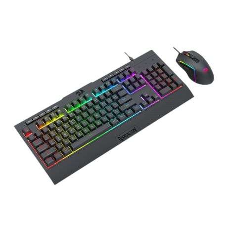 Redragon - S151 Gaming Keyboard and Mouse Combo-Black - Redragon - S151 Gaming Keyboard and Mouse...