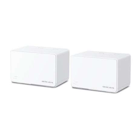 Tp-Link - Mercusys - Halo H80X(2-Pack) AX3000 WiFi 6 Mesh System - Tp-Link - Mercusys - Halo H80X...