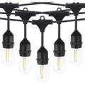 Lighting Outdoor LED Festoon Vintage Blub String Lights - 20 M