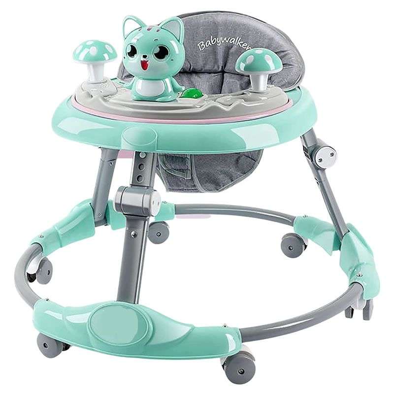 Universal Wheels Foldable Baby Walker (various colors)