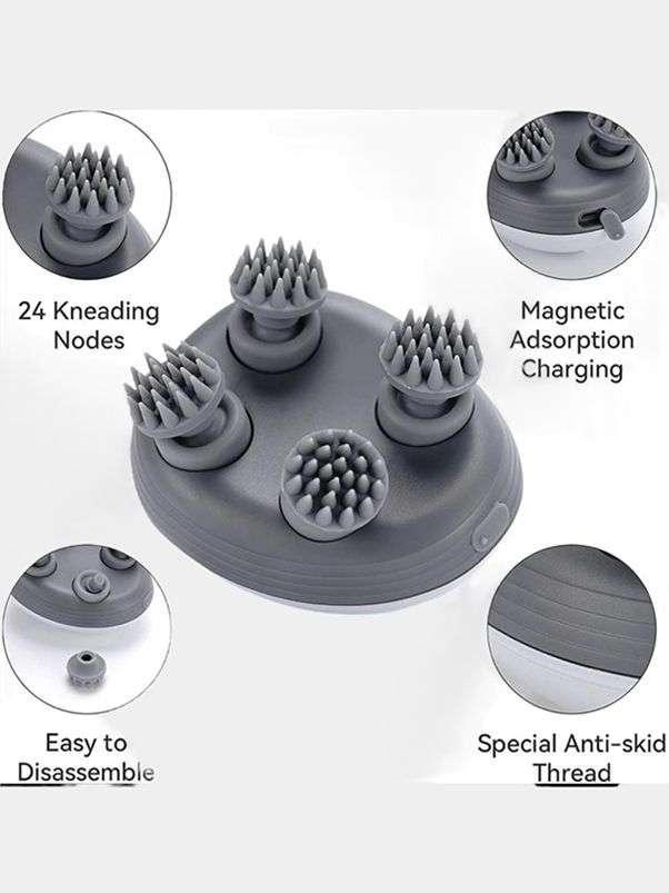 Electric Scalp Massager for Hair Loss Prevention & Hair Growth