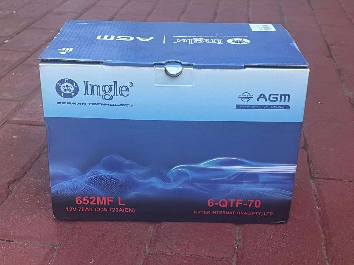 INGLE 652MFL 12v 70AH AGM Car Battery