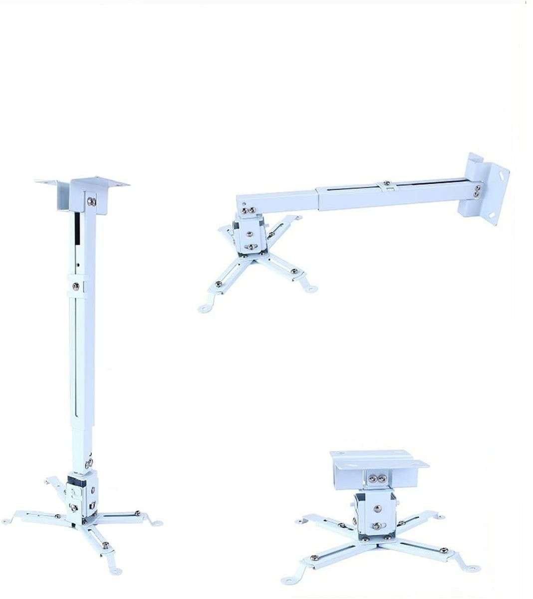 Projector Bracket Retractable Universal Mount Wall & Ceiling Adjustable