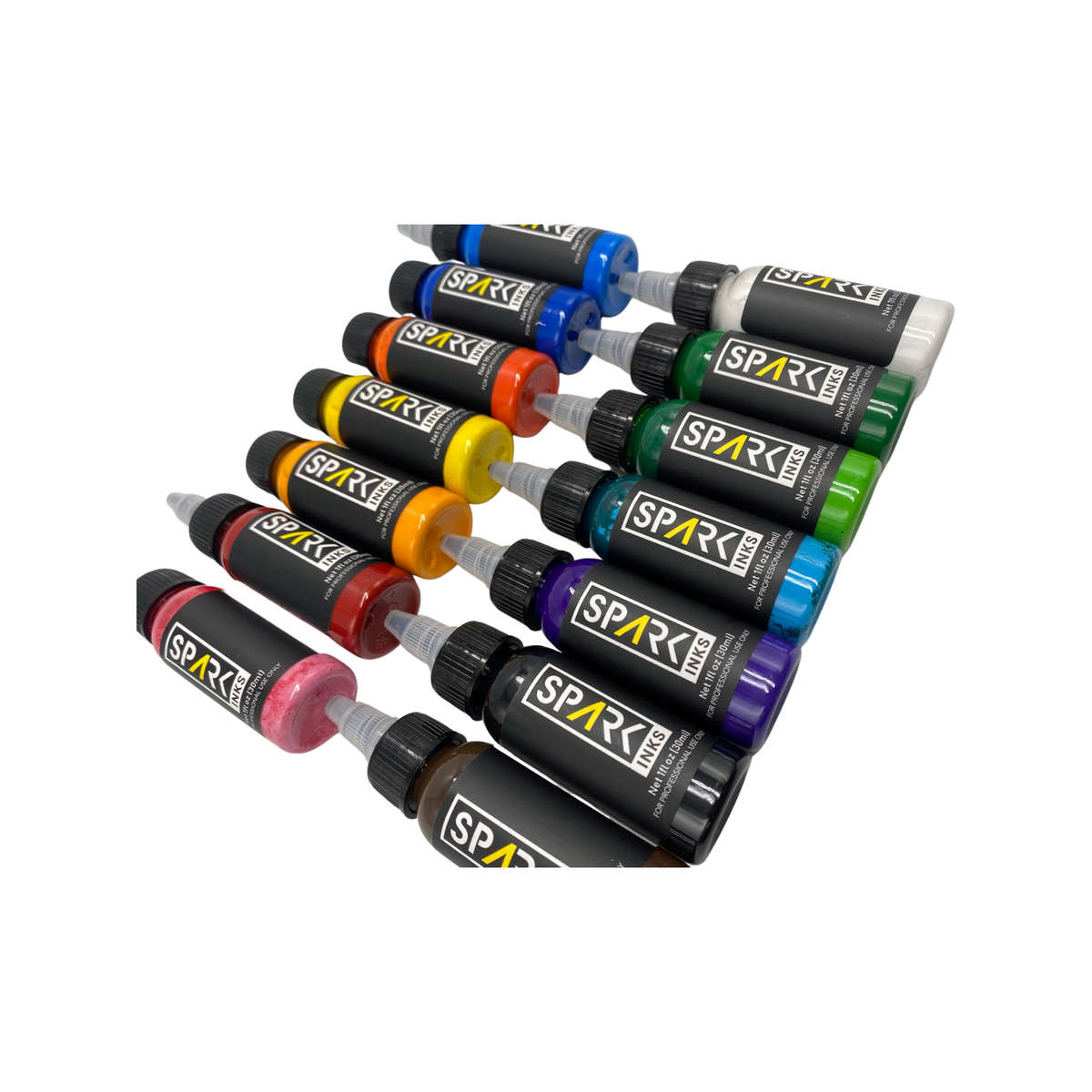 Professional Colorful Tattoo Ink - Set of 14 x 30ml