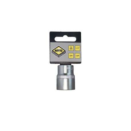 MTS - Socket 1/2" Bi Hex CRV - 22mm - MTS - Socket 1/2" Bi Hex CRV - 22mm