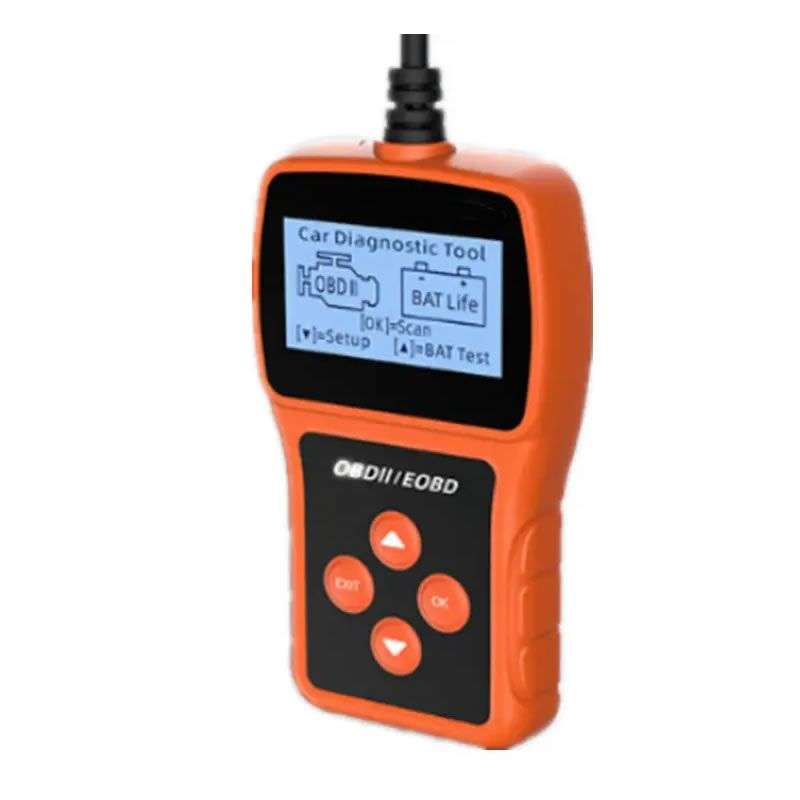 OBD-II Car Fault Detector Code Reader EOBD Scanner Diagnostic Tool for Automobile & Cars