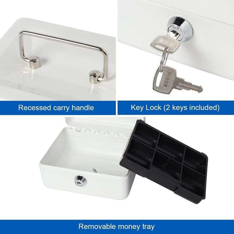 Lockable Petty Cash Box 10 XF0728