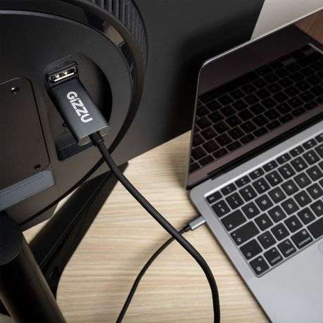 Gizzu - 4K60Hz Type-C to HDMI Cable 2m - Gizzu - 4K60Hz Type-C to HDMI Cable 2m
