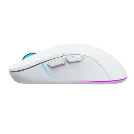 Keychron - M3 RGB Wireless Optical Mouse - White - Keychron - M3 RGB Wireless Optical Mouse - White