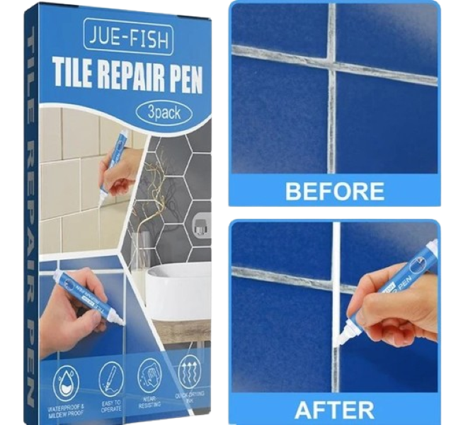 Tile Repair Pen 3 Pack Jue- Fish