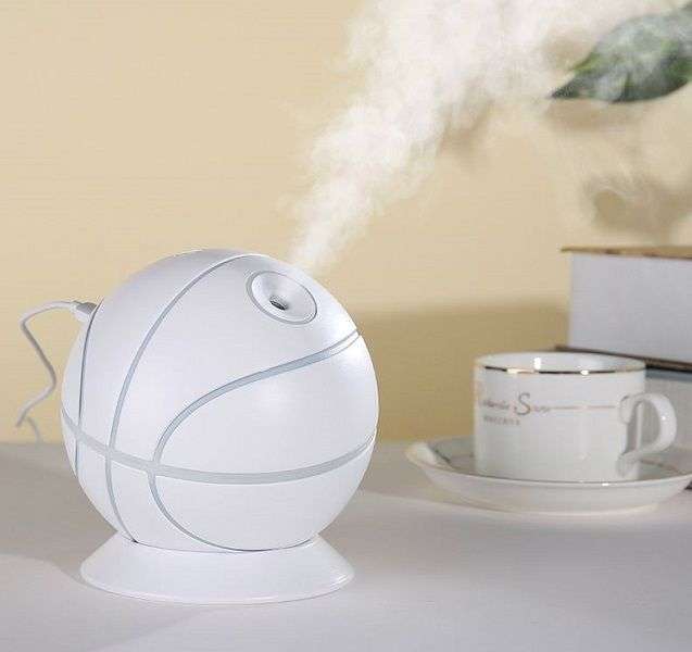 Basketball USB Air Humidifiers Aroma Diffuser Mist Maker - White