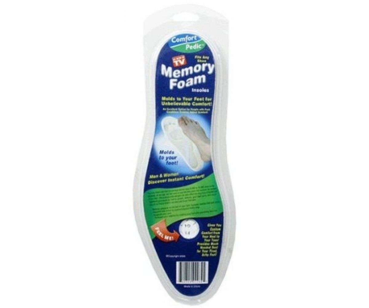 Memory Foam Insoles -2 Pairs